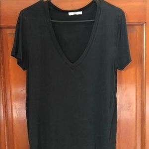 Black v neck